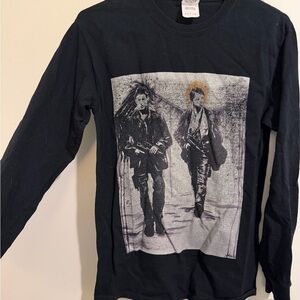 Distressed Dean and Castiel Long Sleeve Top